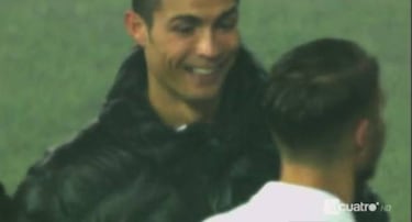 Ramos, pillado: se rió con Cristiano de su no expulsión