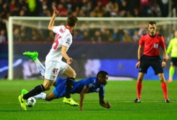 Ahmed Musa y Clement Lenglet.