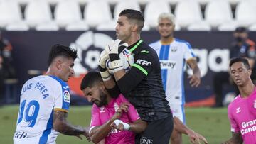 Cuéllar, baja con el Leganés 2 ó 3 semanas por lesión muscular