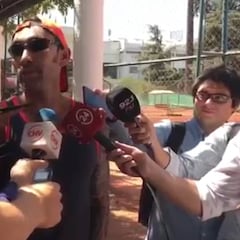 Marcelo Ríos copia a Maradona con la prensa: "Que la chupen..."