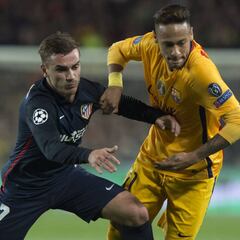 Tebas no ve imposible que el Barça pueda fichar a Neymar y Griezmann