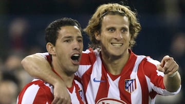 Maxi y Forlán.