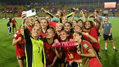 La Selección celebra el pase a la semifinal.