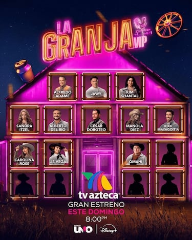 De Kim Shantal a Alfredo Adame: los participantes con más probabilidades de ser “villanos” en La Granja VIP 2025