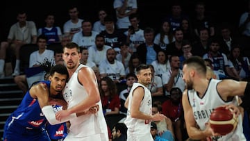 In one of the friendlies prior to the 2024 Olympic Games, Serbia, with Nikola Jokic as leader, beat Wembanyama’s France.