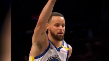 Steph Curry sinks one of the most unreal shots of his career!