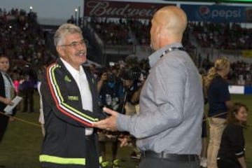 El Tri disputó su primer amistoso en la nueva era del Tuca Ferretti, aquí tienen las fotografías más destacadas del duelo entre las selecciones de Concacaf.