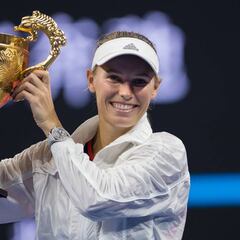 Wozniacki se impone a Sevastova y repite en Pekín