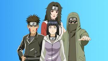 Esta imagen filtrada sería un arte oficial de Fortnite para los skins del Equipo 8 de Naruto Shippuden