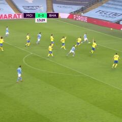 El recital del portero español desquiciando a De Bruyne, Gundogan, Foden...