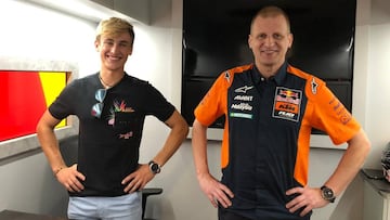 Masiá junto a Aki Ajo.