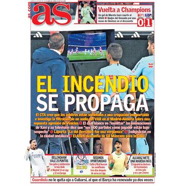 Las portadas de AS de enero