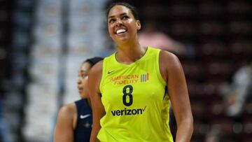 Liz Cambage rompe el récord de puntos en un partido de WNBA