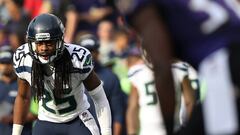 BALTIMORE, MD - DECEMBER 13: Cornerback Richard Sherman #25 of the Seattle Seahawks looks on against the Baltimore Ravens in the second quarter at M&amp;T Bank Stadium on December 13, 2015 in Baltimore, Maryland.   Patrick Smith/Getty Images/AFP
 == FOR NEWSPAPERS, INTERNET, TELCOS &amp; TELEVISION USE ONLY ==