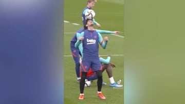 Lleva casi 1M de visitas: Trincao se llena de lujos en pleno entrenamiento del Barcelona