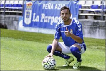 José Fernández, nuevo jugador del Real Oviedo. 
