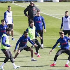 El Atlético pasará test el miércoles y se entrenará cuando tenga los resultados