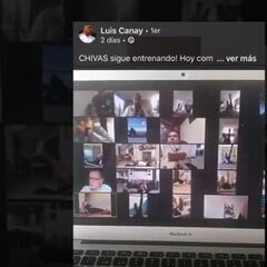 Así entrena Chivas en casa por parón debido al coronavirus