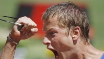 <b>DESDE EL PRINCIPIO.</b> El atleta italiano se ha hecho con el oro en los 50 km marcha, después de permanecer en cabeza durante toda la carrera.