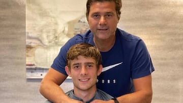 El hijo de Pochettino renueva con el Tottenham