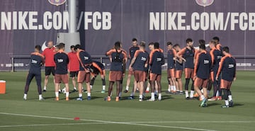 El Barça prepara la final contra el Sevilla