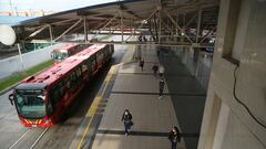 Bus de TransMilenio.