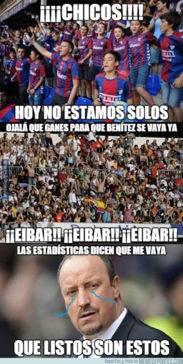 Los memes de la victoria del Real Madrid ante el Eibar