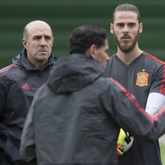 Hierro, tajante: "Juega De Gea"