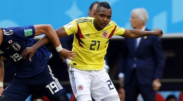 El extremo del Brighton que continúa recuperándose de una larga lesión, estuvo presente en el debut de Colombia ante Japón en Rusia y por la banda izquierda logró imponerse con su velocidad frente a los asiáticos. José estuvo 70 minutos en canchas y recorrió siete kilómetros y medio.