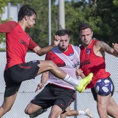 Simeone saldrá con dos onces de cara al partido ante la MLS