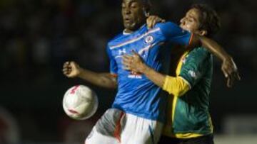 El ecuatoriano en el duelo de Copa MX.