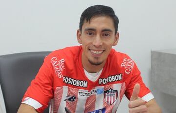 El mediocampista volvió a Junior de Barranquilla tras su paso por Santa Fe.