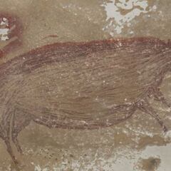 Descubren la pintura rupestre más antigua del mundo