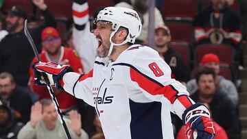 Capitals Captain Alex Ovechkin just placed himself on the list of hockey’s top three all-time goal scorers after his hat trick vs the Blackhawks