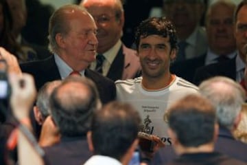 Trofeo Santiago Bernabeu. Homenaje a Raúl.