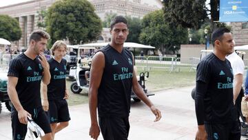 24/07/17 PRETEMPORADA ENTRENAMIENTO REAL MADRID
 GIRA ESTADOS UNIDOS USA LOS ANGELES
 VARANE
 GRUPO