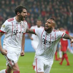 Arturo Vidal: "Estoy feliz en el Bayern y seguiré hasta junio"