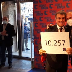 Laporta sale en la pole