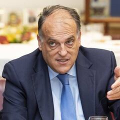 Tebas quiere traer un partido de la liga de Ecuador a España