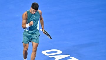 Alcaraz sopla cinco velas de alegrías frente a Nardi