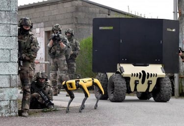 El ejército francés ya usa perros robot: Spot de Boston Dynamics