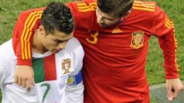 Gerard Piqué: "A Cristiano le cuesta resistirse al espejo"