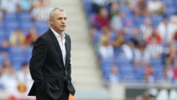Javier Aguirre, durante el partido ante el Getafe.