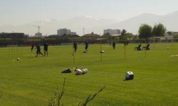 Universidad de Chile prepara el duelo de este fin de semana con Cobreloa.