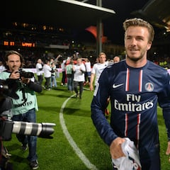 Beckham desvela la reacción de su mujer cuando fichó por el PSG: “Se echó a llorar”