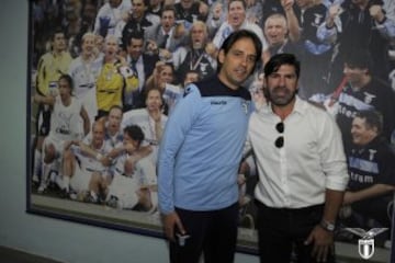 Marcelo Salas y su día de recuerdos en la Lazio