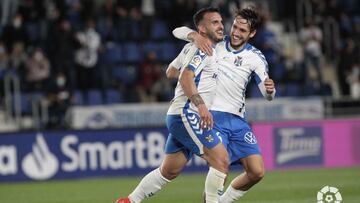 Tenerife 4-0 Real Oviedo: resumen, goles y resultado