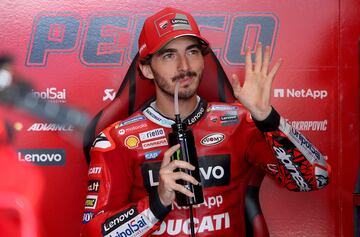 Las mejores imágenes de la pole de Bagnaia en Alemania