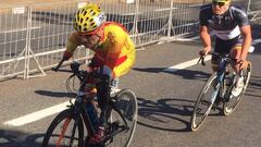 Ricardo Ten durante el Mundial de ciclismo adaptado de Sud&aacute;frica.
