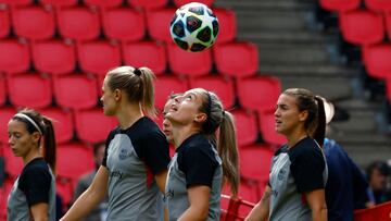 The Ballon d’Or holder has been on a long road to recovery after an ACL injury last summer, but now she feels fit and ready to play.